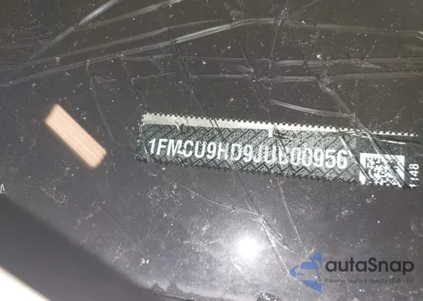 2018 Ford Escape Sel from USA, damaged, VIN 1FMCU9HD9JUB00956